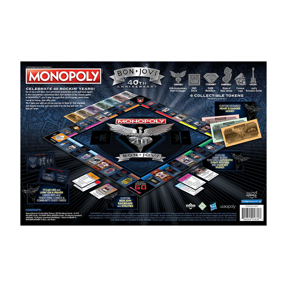 Bon Jovi Monopoly® - Image 6
