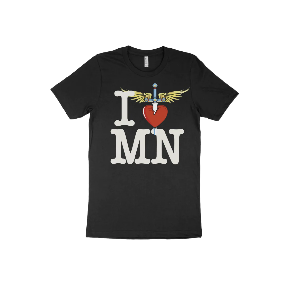 I Heart Black T-Shirt - Central - Image 10