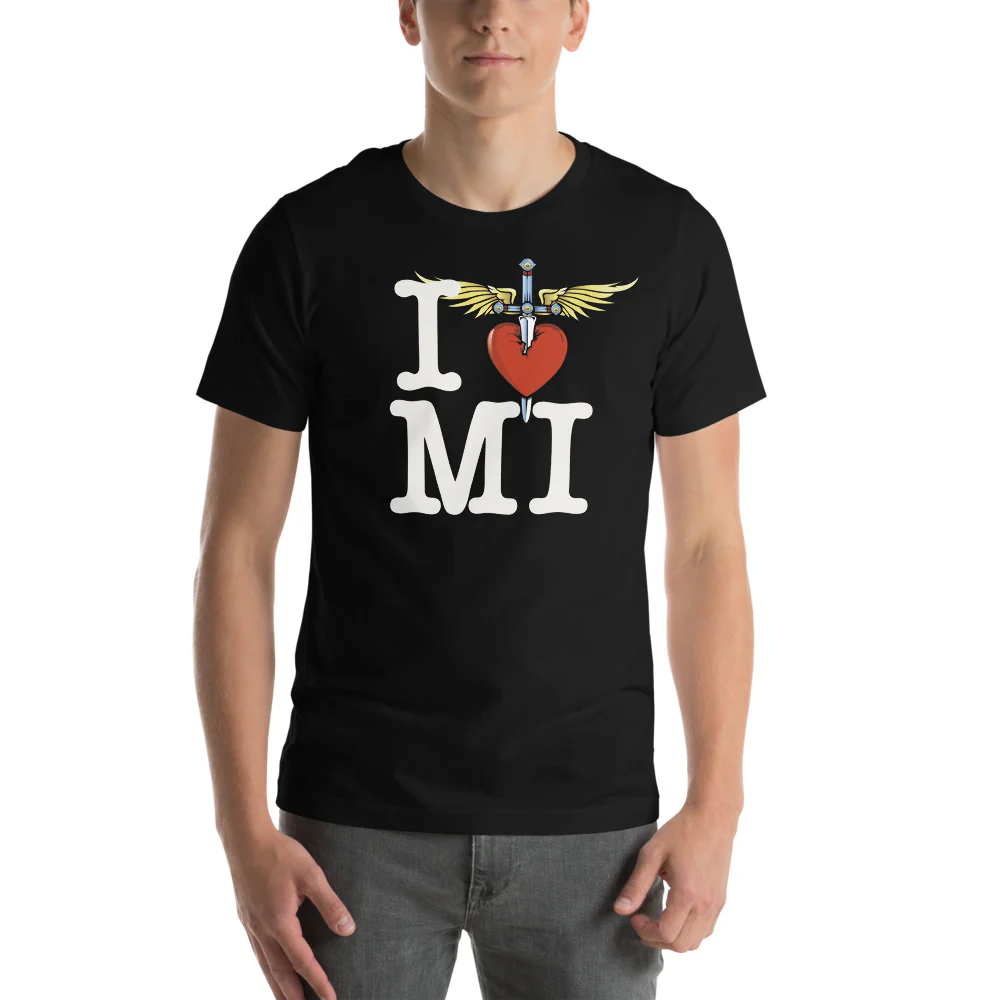 I Heart Black T-Shirt - Central - Image 23