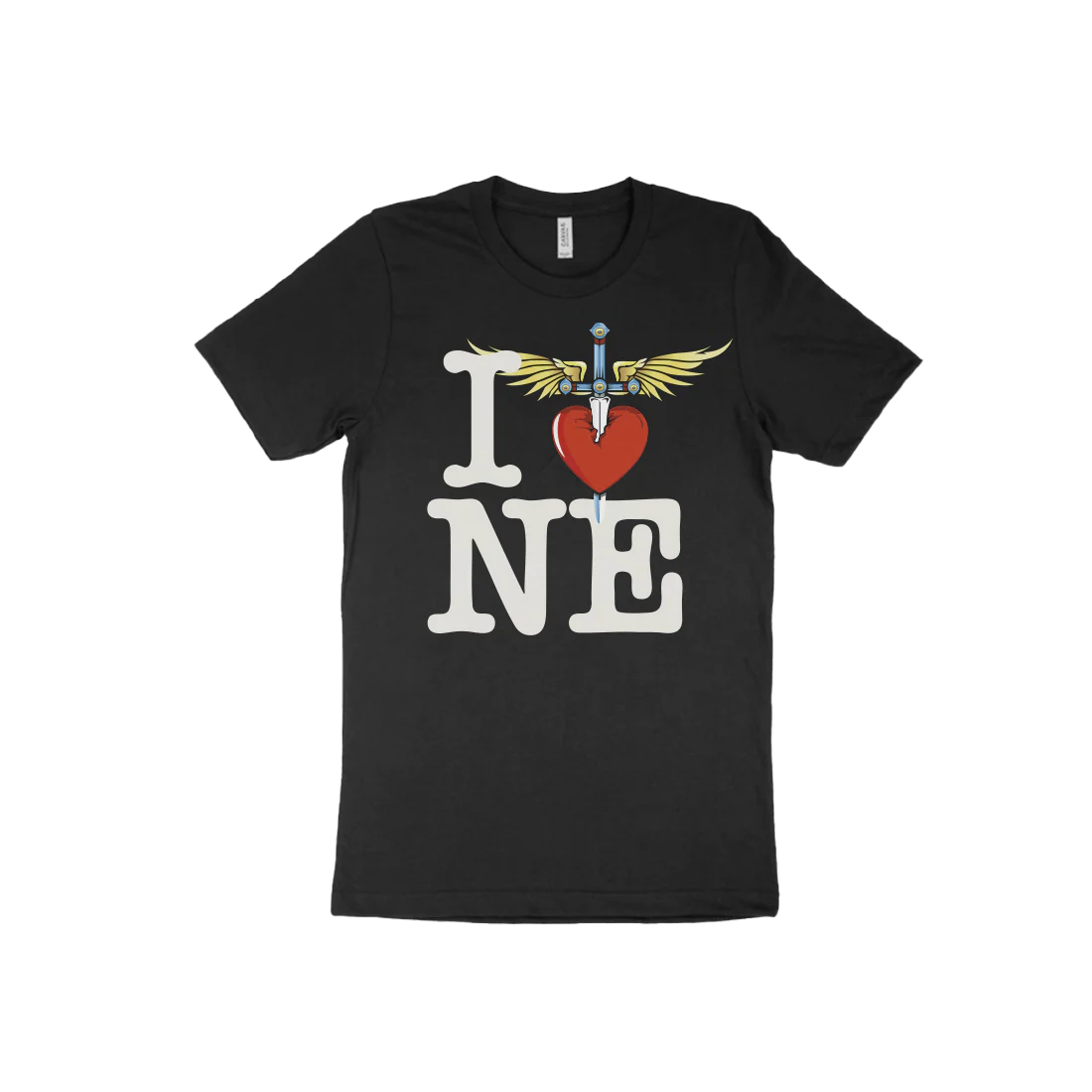 I Heart Black T-Shirt - Central - Image 7