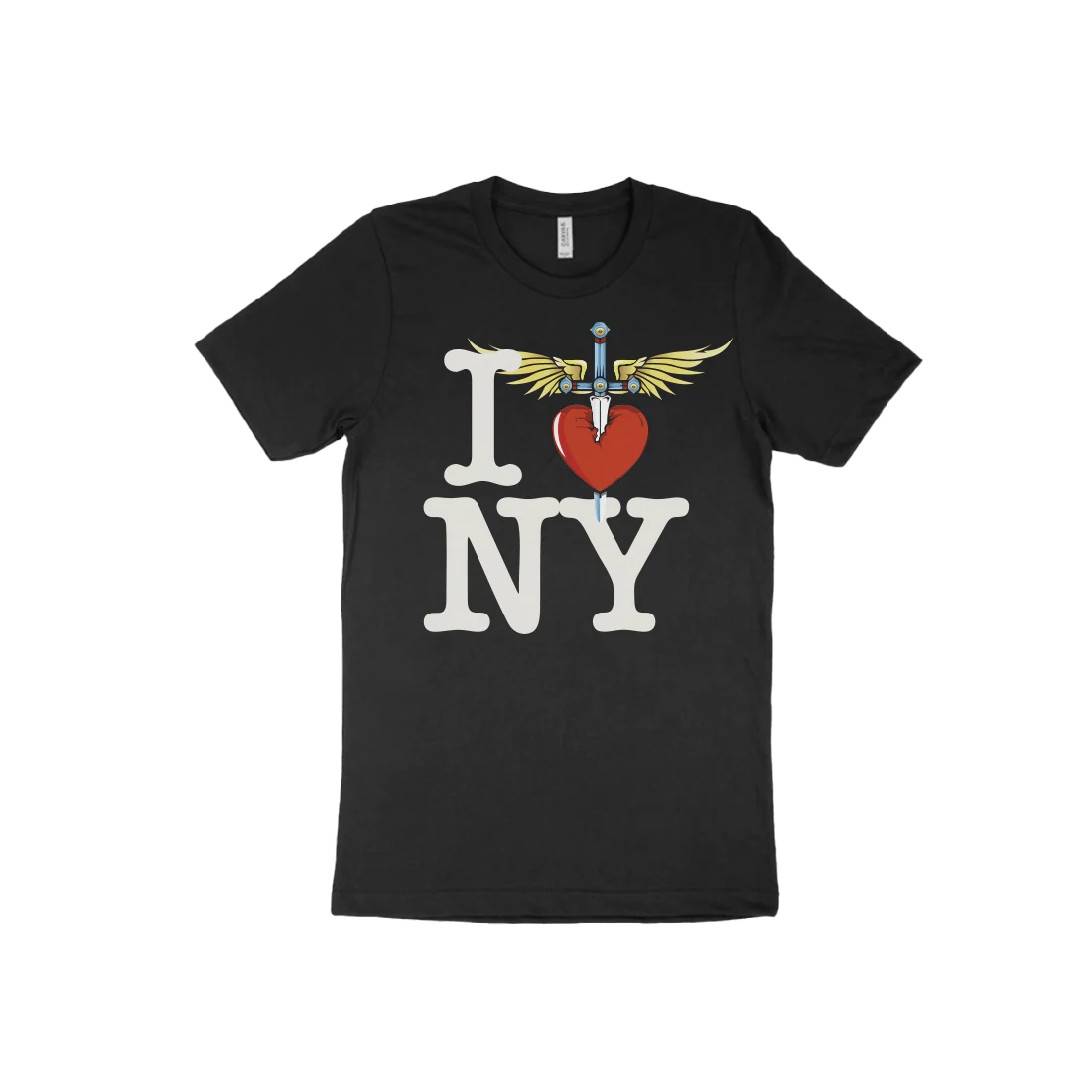 I Heart Black T-Shirt - East - Image 13