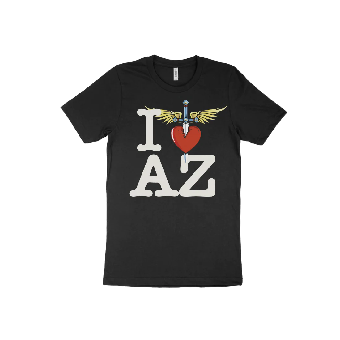 I Heart Black T-Shirt - West - Image 5