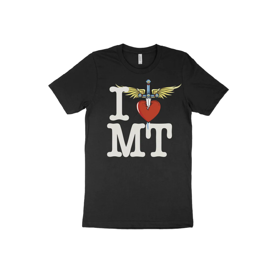 I Heart Black T-Shirt - West - Image 9