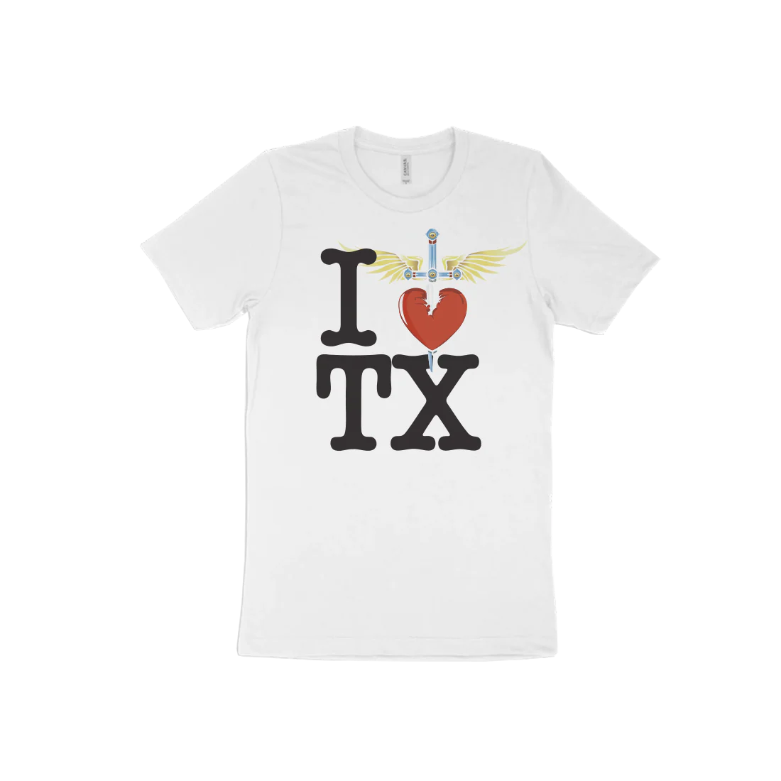 I Heart White T-Shirt - Central - Image 10
