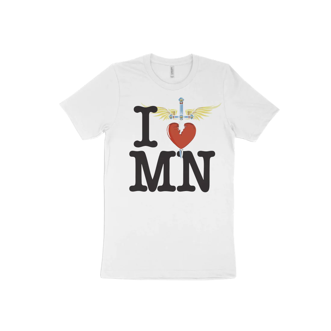 I Heart White T-Shirt - Central - Image 6