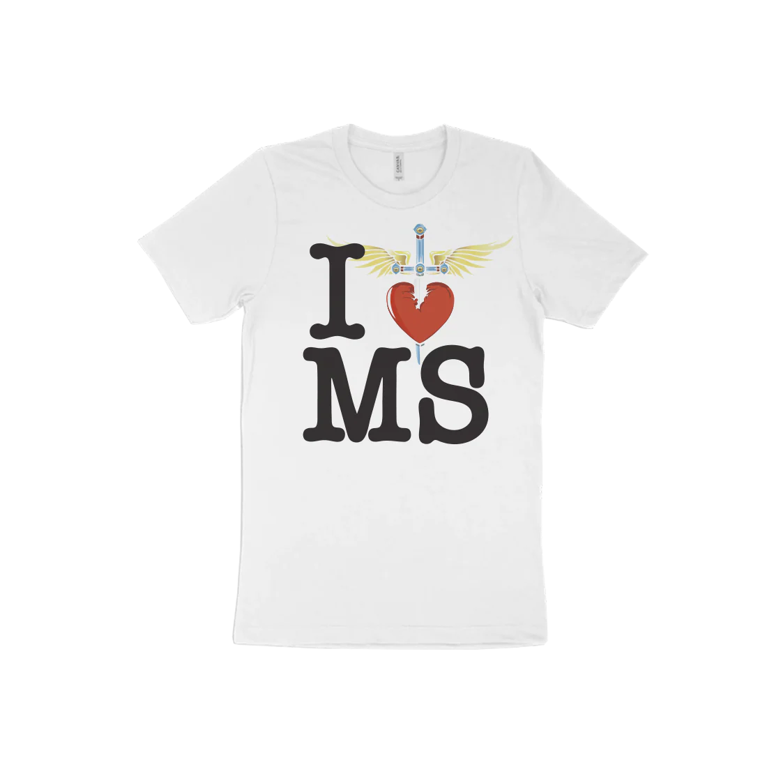 I Heart White T-Shirt - Central - Image 7