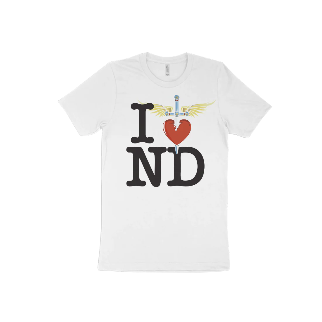 I Heart White T-Shirt - Central - Image 8