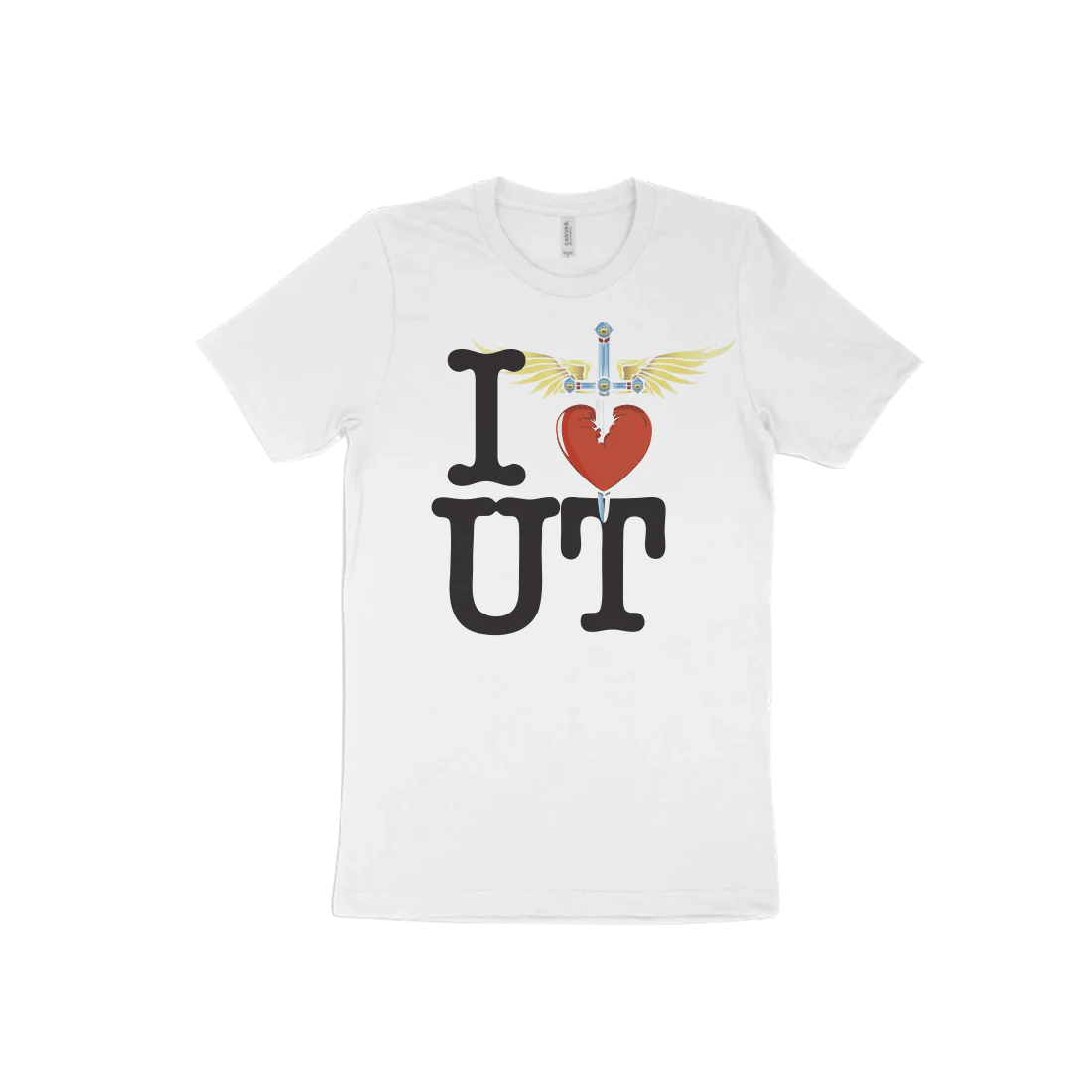 I Heart White T-Shirt - West - Image 6