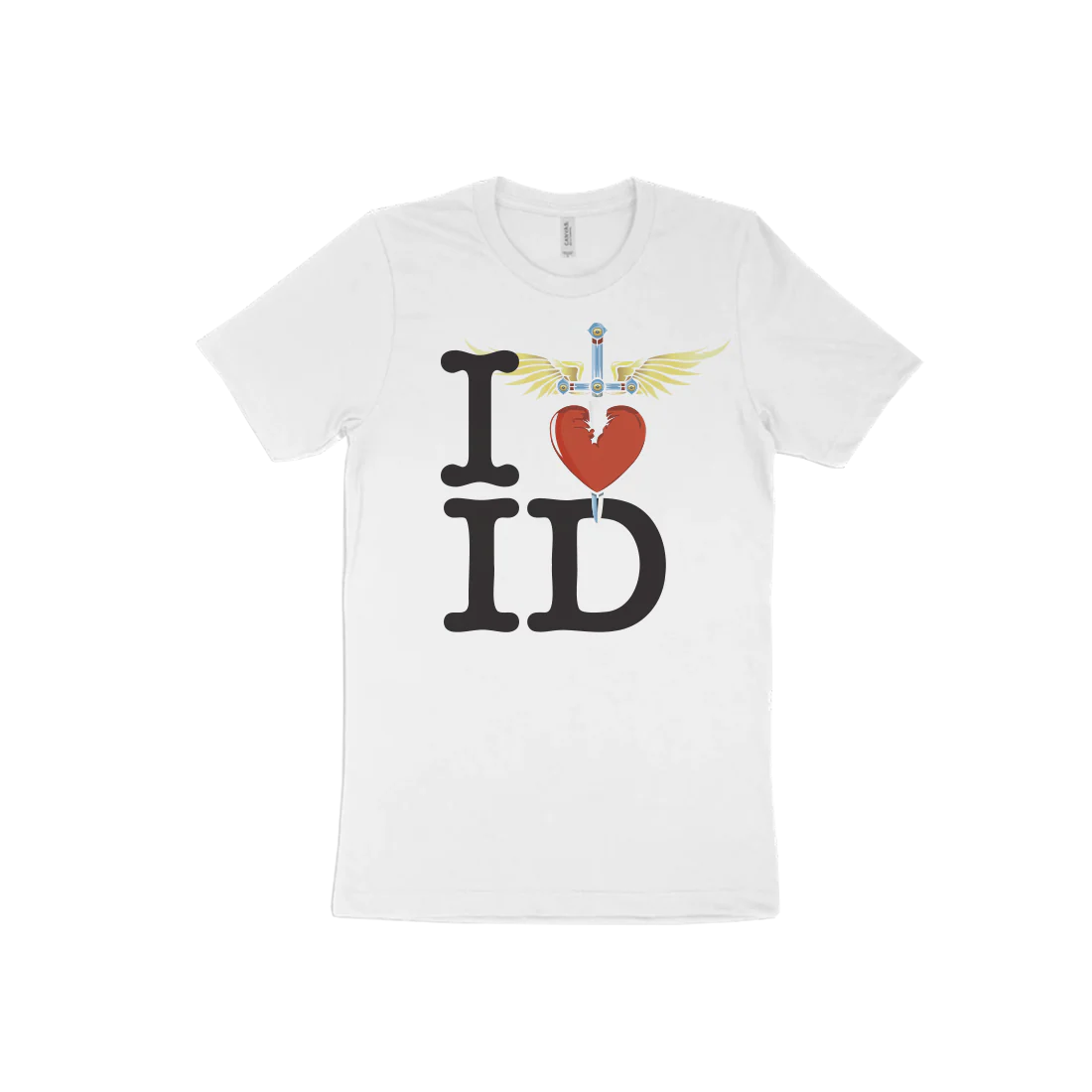 I Heart White T-Shirt - West - Image 7
